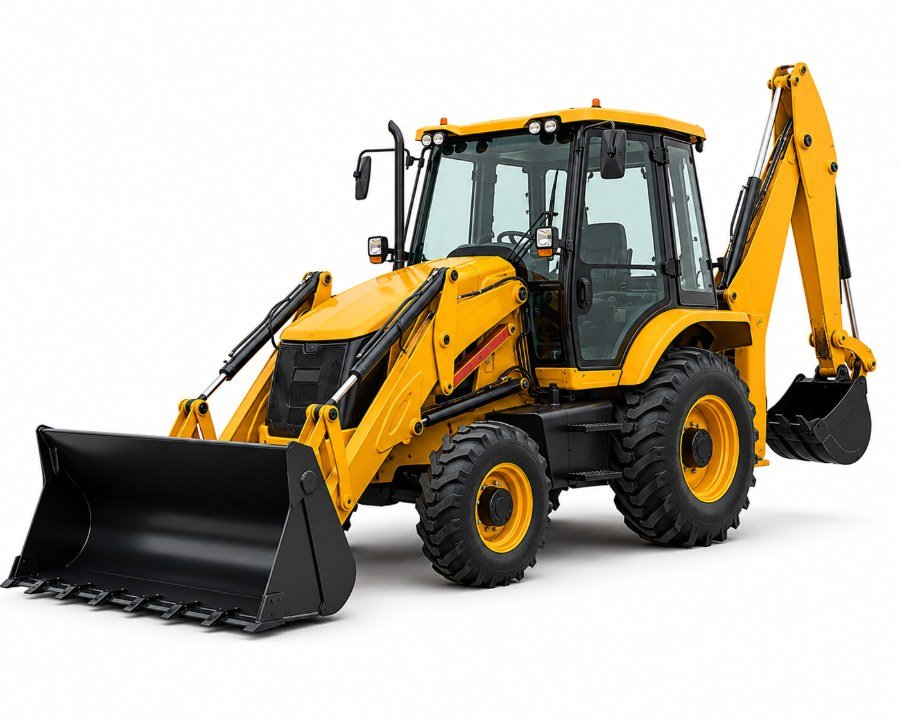 Backhoe Loader — the machine type Pranthi Enterprise supplies spare parts for